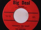 CHIFFONS: Tonight's The Night / Do You Know 45 Vocal Groups