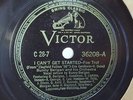 BUNNY BERIGAN I Can't Get Started/The Prisoner's Song VICTOR 36208 E+/E 12