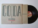 LED ZEPPELIN Coda LP USA GATEFOLD 1ST PRESS JIMMY PAGE NO CD