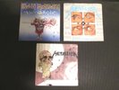 3 METAL 45 RECORDS METALLICA EYE OF BEHOLDER ONE THE PRINCE IRON MAIDEN MADNESS
