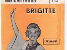 JIMMY MARTIN ORCHESTRA Danish 45PS 1959 Brigitte Bardot Gina Lollobrigida.