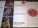 JACQUELINE DU PRE BARBIROLLI ELGAR Cello Concerto LP HMV ASD 655 Semi Circle NM