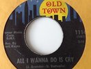 BILLY BLAND - ALL I WANNA DO IS CRY / BUSY LITTLE BOY - OLD TOWN 1114. VG+
