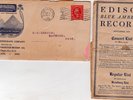 179p.  US Everlasting Promotional Letter & Edison Blue Amberol Nov. 1916 Supp.