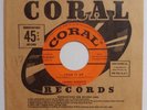 Original Johnny Burnette Trio, Tear It Up 45 rpm record, guitar rockabilly RAB