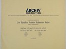 ENRICO MAINARDI BACH CELLO SOLO SUITES NO.1/2 ARCHIV ED.1 14029 APM NM