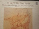 Bach: Sonatas & Partitas For Solo Violin - Sergiu Luca **Nonesuch HC-73030 3LP**