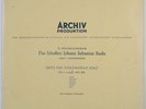 ENRICO MAINARDI BACH CELLO SOLO SUITE NO.5 ARCHIV ED.1 10