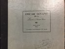 Vintage Rare OSCAR LEVANT “SIGNED” 4 Record Set -  Recital Of Modern Music