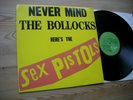 SEX PISTOLS orig. 1986 brazil gold stamp PRO-Vinyl Lp NEVER MIND...