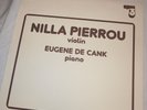 AUDIOPHILE OPUS 3 Nilla Pierrou Eugene De Cank Violin/Piano Brahms Suk Aulin NM