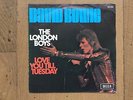 David Bowie - The London Boys - French - Decca 86.086 - Misprint + Promo Sticker