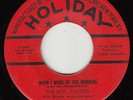 BOP-CHORDS -Holiday 2603 (red)- When I Woke Up This Morning - DOO-WOP VG/VG+ 2nd