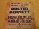DUSTER BENNETT - Smiling Like I'm Happy - Rare UK 1st Press LP Blue Horizon EX