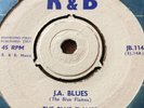The Blue Flames.J.A.Blues.7”1963.original R&B.Label.mega Rare.45rpm.mod Beat