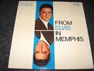 Elvis Presley FROM ELVIS IN MEMPHIS LP  ITALY. 1st Press Hardcard sleeve/ orange