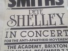 The Smiths Original  Promo Poster For The rescheduled  U.K gig at the Brixton