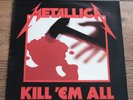 METALLICA - KILL 'EM ALL LP / MFN7 / UK 2ND PRESSING / CLASSIC THRASH VINYL