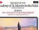 ARGO - ROSSINI STRING SONATAS COMPLETE DONIZETTI STRING QT ASMF MARRINER - 2 LP