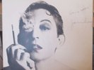 autographe signed autogramm serge gainsbourg 33t love on the beat
