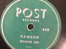 POST 439 Hooker Joe Jr.  (Jesse James ) RAMROD  Blues 78 rpm   super rare