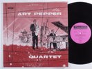 ART PEPPER QUARTET Self Titled TAMPA TP-20 LP mono