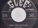 Orig Aubrey Cagle, Come Along Little Girl 45rpm record, guitar rockabilly RAB