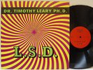 DR. TIMOTHY LEARY PH. D. - L.S.D. LP (RARE 1st US MONO Press on PIXIE)