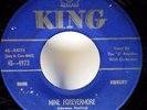 the 5 ROYALES 45 Just as I am / Mine forevermore KING Doowop VG++  d185