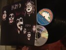 KISS S/T First Lp Casablanca CBC 4003 UK Import Blue Label  Pressing w/ Free CD
