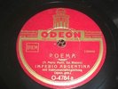 (9678) Imperio Argentina - Poema - Pianta de Aca -