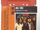 AC/DC cassette K7 tape HIGHWAY TO HELL french / german orange case 450 628
