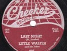 78-BLUES-LITTLE WALTER/JUKES-MELLOW DOWN EASY/LAST NIGHT on CHECKER-