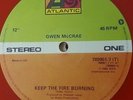 Gwen McCrae ?– Keep The Fire Burning / Funky Sensation (Color Vinyl, 12