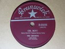 1957 Rockabilly 78 rpm THE CRICKETS Oh, Boy  / Not Fade Away BRUNSWICK Canada M-