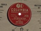 SCHELLACK Benny Goodman How Deep Is The Ocean/ My Old Flame NEAR MINT Columbi