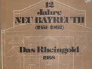 Wagner 12 Jahre Neu Bayreuth - Das Rheingold 1958 STILL SEALED Vinyl LP-Box