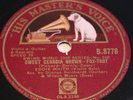 EDDIE SOUTH & DJANGO REINHARDT Sweet Georgia Brown/Eddie's Blues HMV 78rpm
