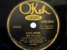 Louis Armstrong 1931 Jazz Okeh 78rpm - Lazy River & Georgia on my Mind E+
