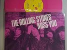 EMI 2802 THE ROLLING STONES MISS YOU VINYL PINK ALBUM LP IMPORT RECORD /V4