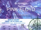 Pink Floyd - Live, Concert Ticket Stub, Earls Court, London UK 14-10-1994 PULSE