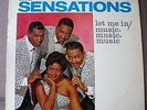 Sensations LP on Argo 1962 Let Me In/Music, Music, Music (Doo Wop)