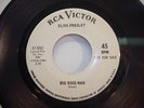 ELVIS PRESLEY - Big Boss Man -You Don't Know Me- 1967 RCA Promo 45 - White Label