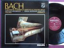 PHILIPS 2 LP box, BACH: 6 Sonatas Violin & Cembalo, GRUMIAUX, SATORI, NM