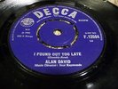 Northern Soul Popcorn 45 Alan David 