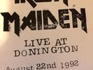 Iron Maiden Live At Donington 1992 triple vinyl lp record Rare Don 1