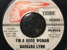 BARBARA LYNN- I’m A Good Woman/Running Back 45 Texas Northern Soul