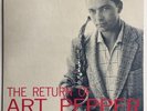 * ART PEPPER The Return of Art Pepper ORIG BE BOP COOL MONO JAZZ WEST JWLP 10