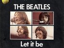 THE BEATLES - LET IT BE PICTURE SLEEVE - 7