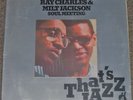 RAY CHARLES AND MILT JACKSON soul meeting (germany 1976) LP EX+/VG+ ATL 50 234
